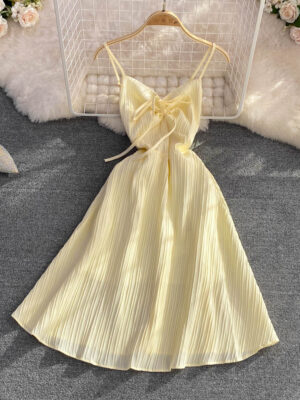 Cute A Line V Neck Short Dress Fashion Dress P344