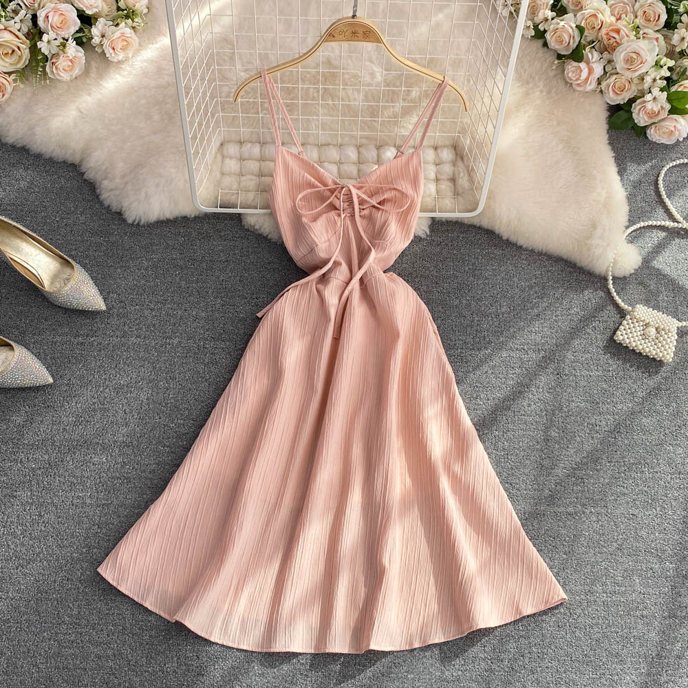 Cute A Line V Neck Short Dress Fashion Dress P344 - Image 6