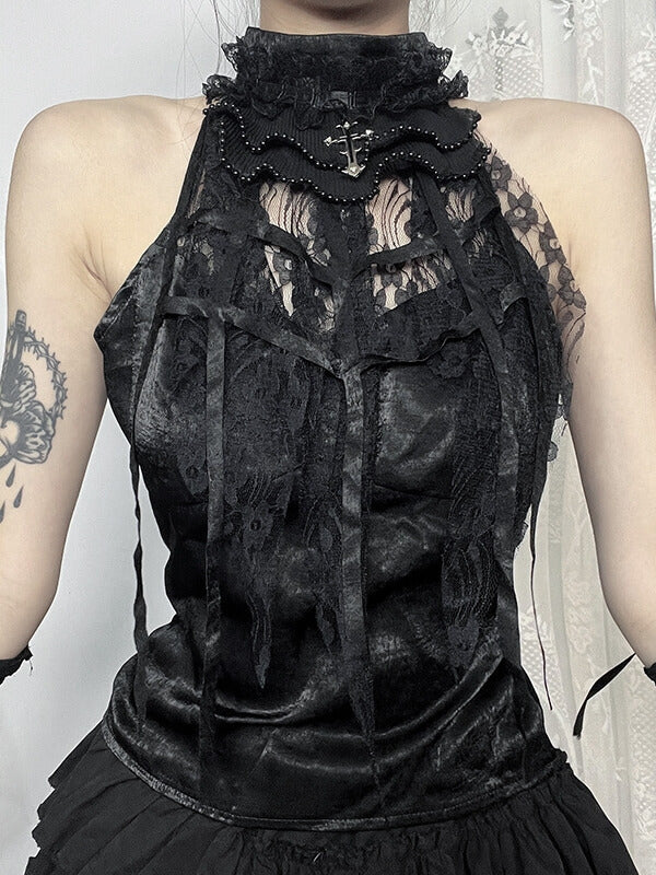 Gothic rose angelic top - Image 2