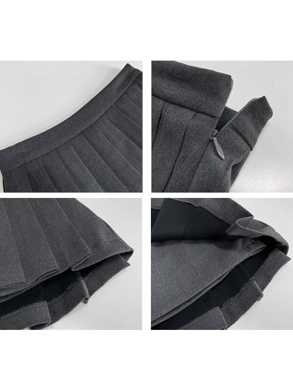 Spicy mini pleated skirt - Image 6