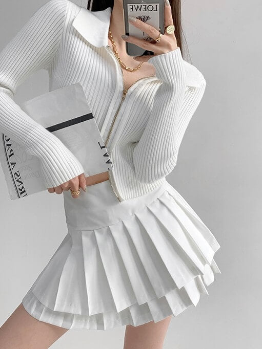 Sweet girl layered skirt - Image 4