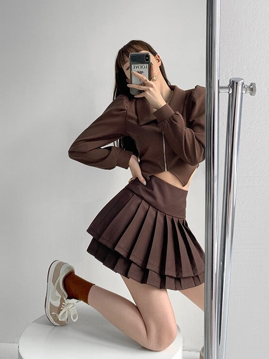 Sweet girl layered skirt - Image 7