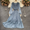 Cute V Neck Short Dress Fashion Dress P304