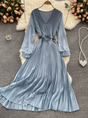 Cute V Neck Short Dress Fashion Dress P304