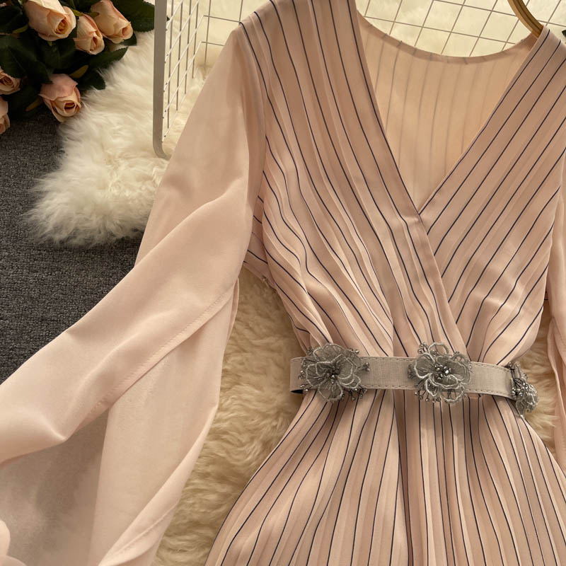 Cute V Neck Short Dress Fashion Dress P304 - Image 8