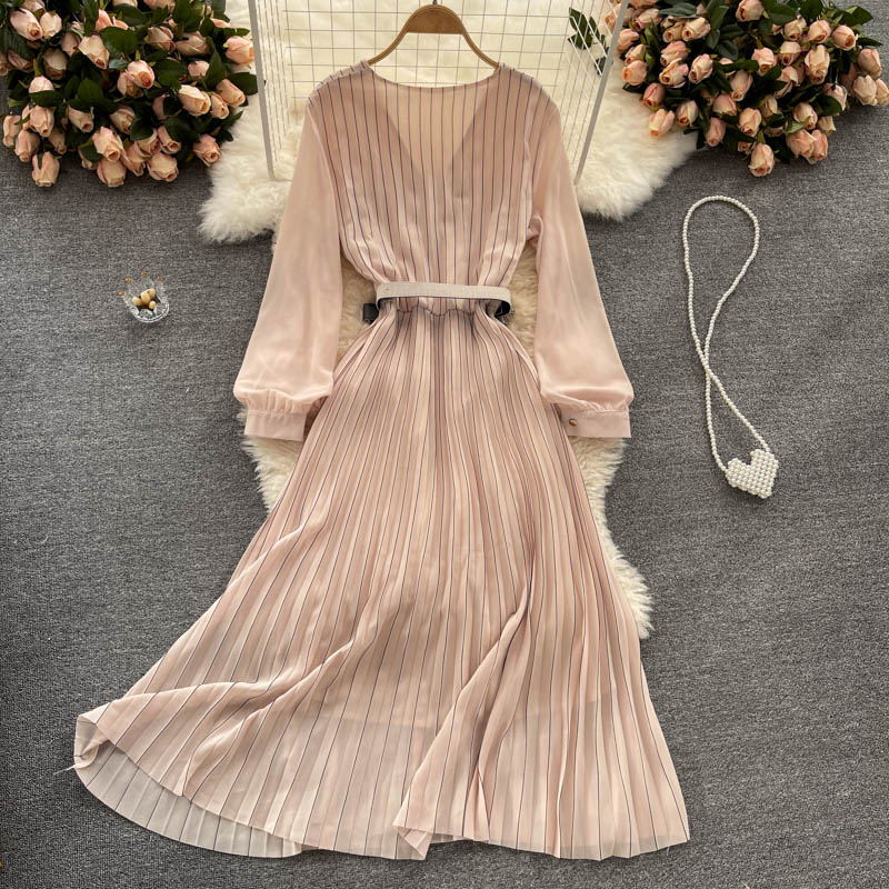 Cute V Neck Short Dress Fashion Dress P304 - Image 9