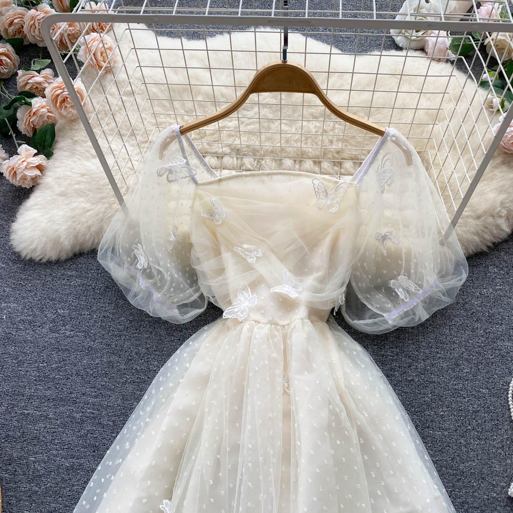 Cute Tulle Lace Short Dress Fashion Girl Dress P317 - Image 10