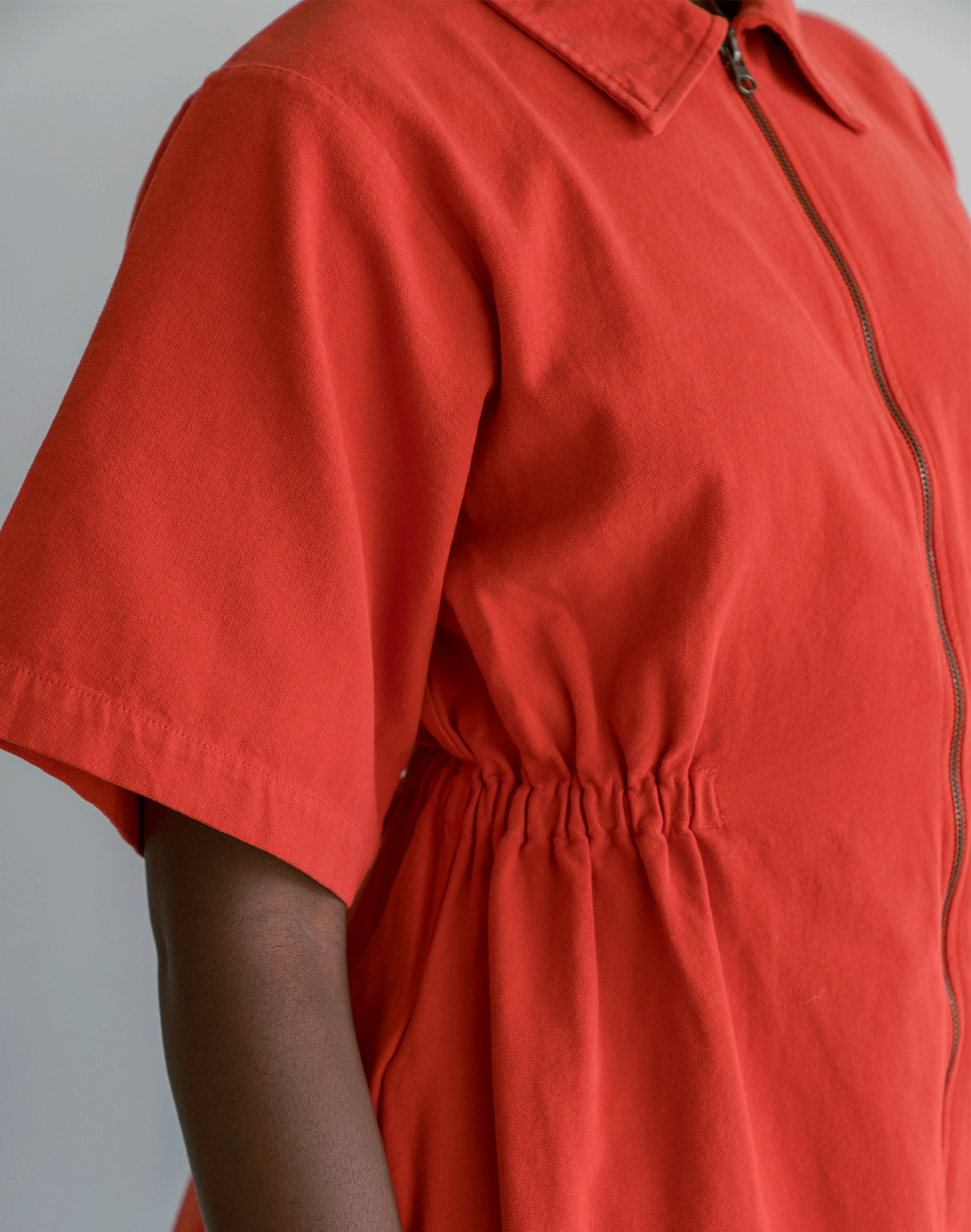 Utility Cinched Zip Dress - Image 32