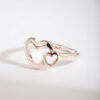 Double Heart Ring
