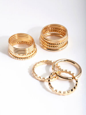 Textured Ring 8-Pack
