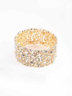 Embellished Stone Stretch Bracelet