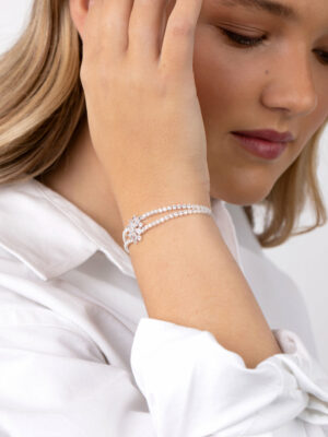 Flower Toggle Bracelet