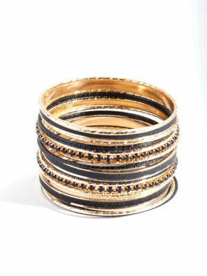 & Black Bangle 20-Pack