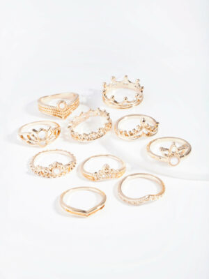Princess Opal Ring 8-Pack