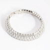 Rhodium Tennis Bracelet