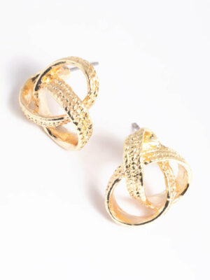 Knot Stud Earrings