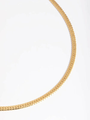 Herringbone Chain Necklace