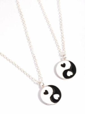 Heart Yin & Yang Necklace Pack