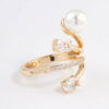 Flare Pearl Ring