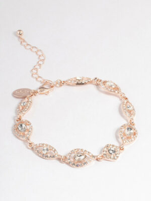 Rose Tear& Eye Necklace