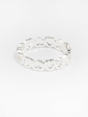 Alternating Heart Ring