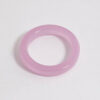 Pink Acrylic Solid Ring