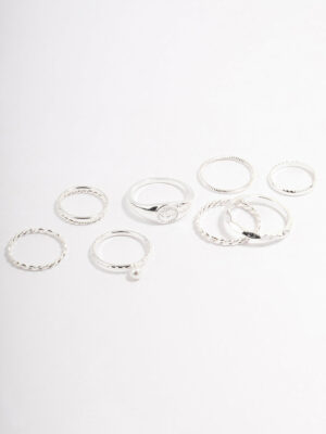 Evil Eye Signet Ring Pack