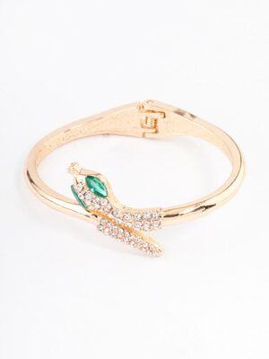 Snake Hinge Cuff Necklace