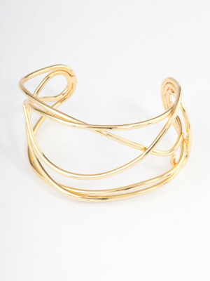 Organic Wire Cuff Bangle