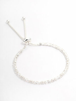 Stone Toggle Tennis Bracelet