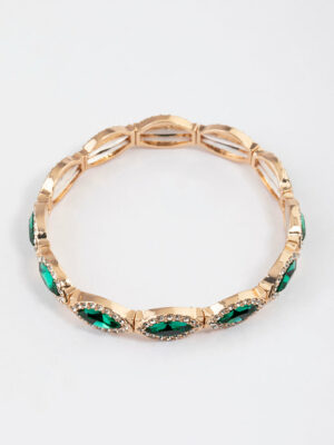 Marquise & Rubber Stretch Bracelet