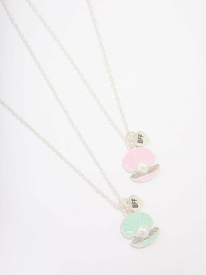 Kids Shell Pendant Necklace Pack