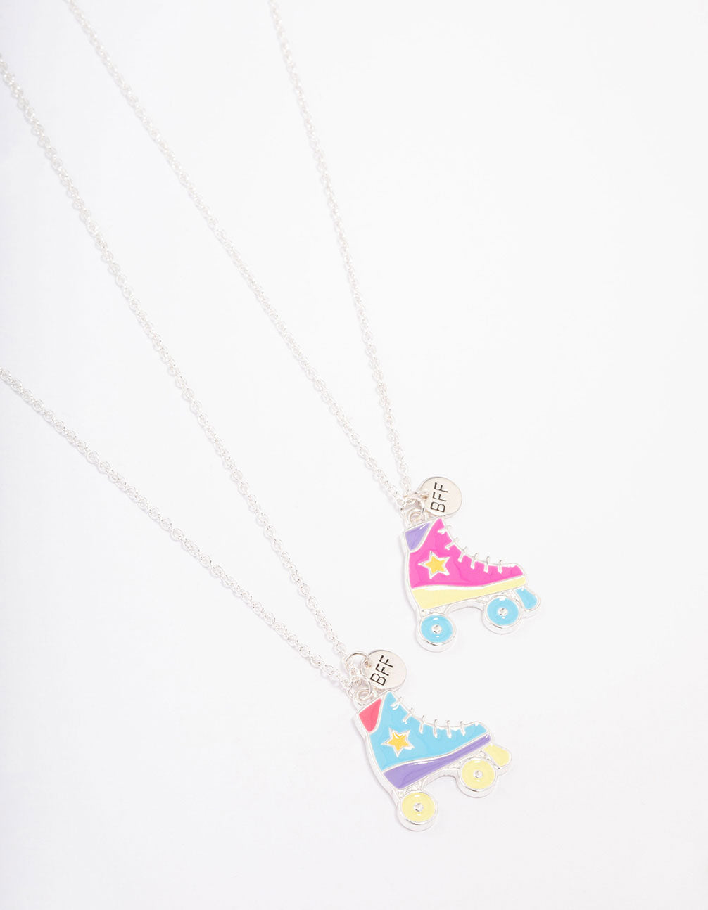Kids Roller Skate Pendant Necklace Pack