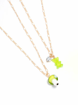Teddy & Mushroom Necklace Pack