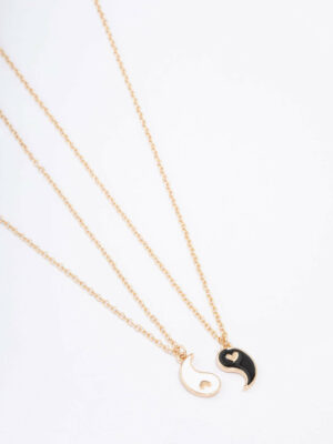 Heart Yin & Yang Necklace Pack