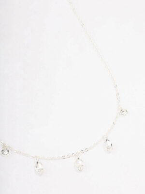 Marquise Station Necklace