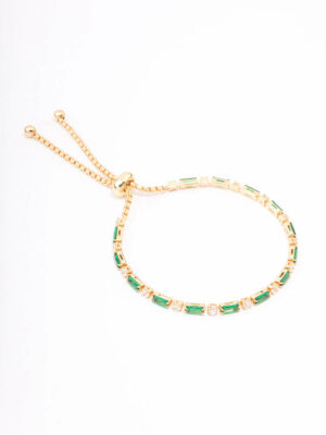 Stone Toggle Tennis Bracelet