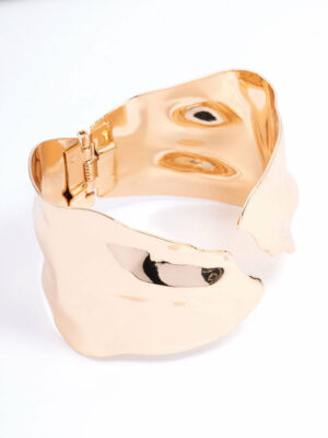 Large Abstract Wrist Cuff