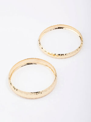Hammered Bangle Pack