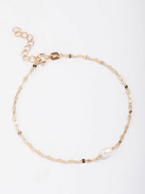 Freshwater Pearl Chain Bracelet