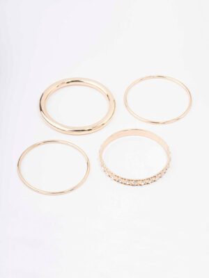 Ornate Bangle 4-Pack