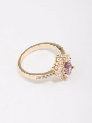Regal Pear Ring