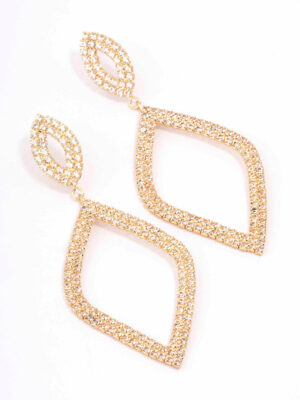 Diamond-Shaped Earrings