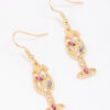 Champagne Earrings