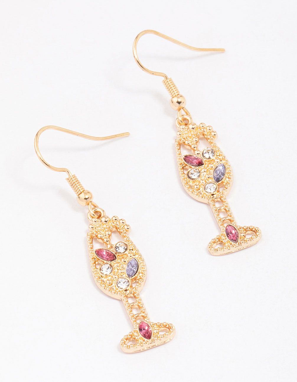 Champagne Earrings