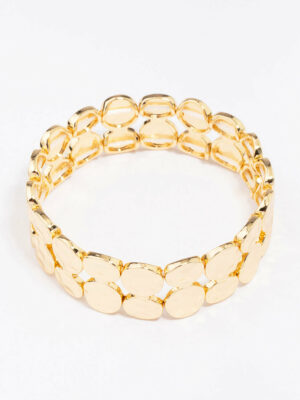 Stretch Hammered Bangle