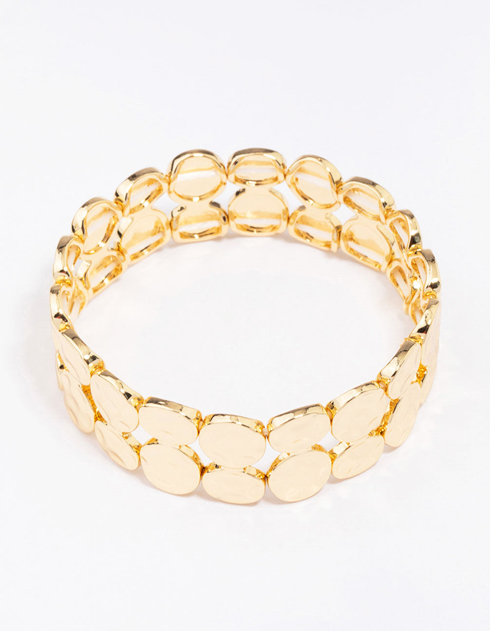 Stretch Hammered Bangle