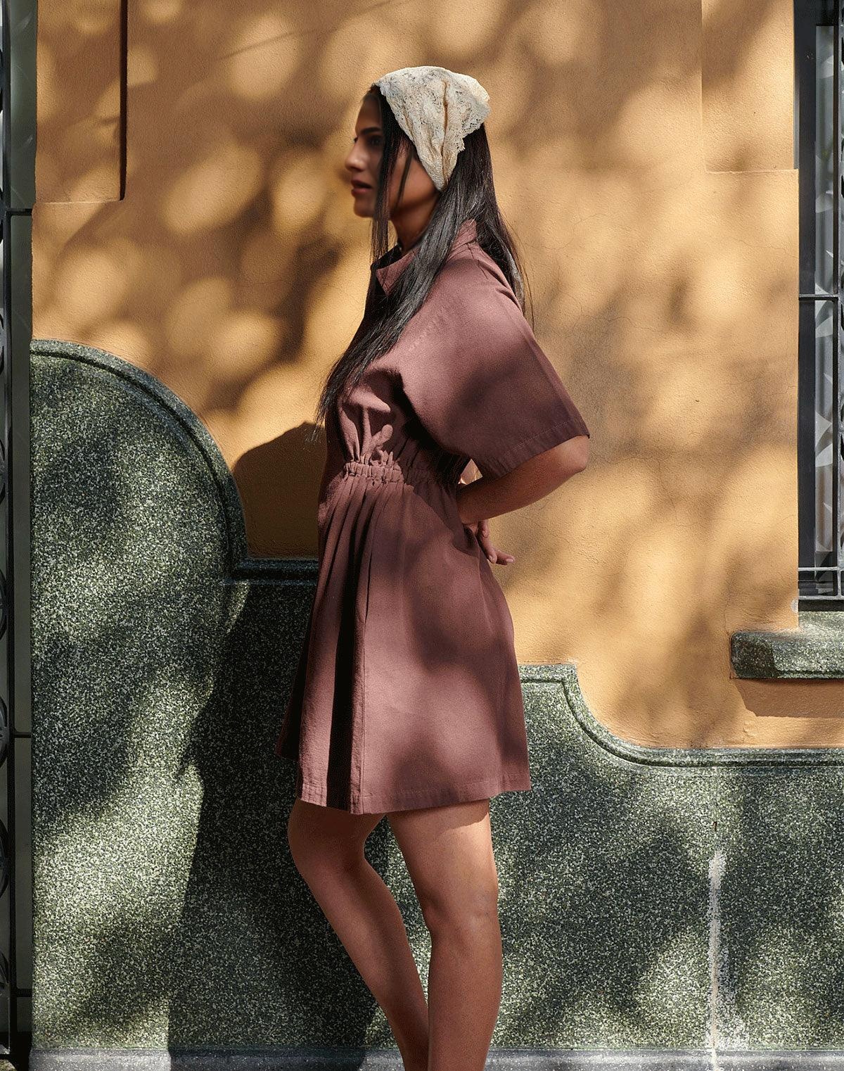 Utility Cinched Zip Dress - Image 20