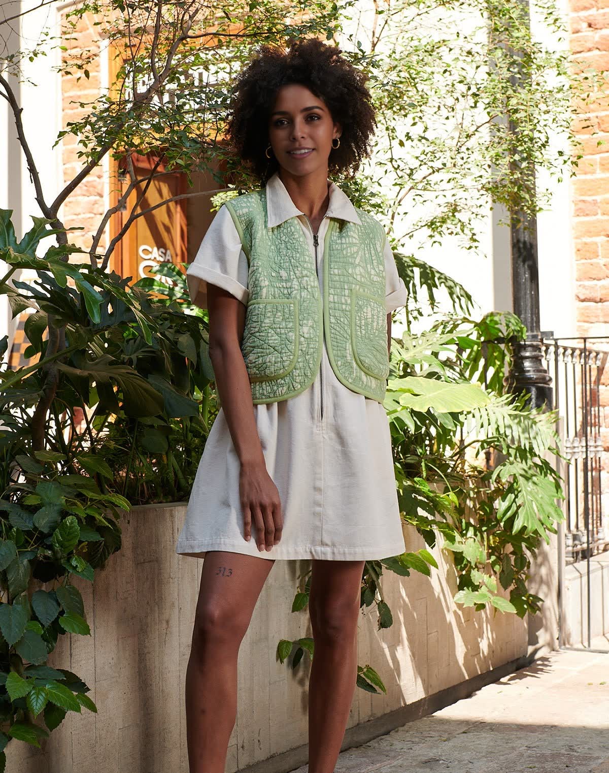 Utility Cinched Zip Dress - Image 25