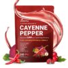 Cayenne Pepper Softgels Supplement, Supports Leg Vein, Heart and Blood Vessel Health, with Vitamin E D3+K2 and Extracts of Grape Seed, Hawthorn, Beetroot and Others (240 Softge /1 Bag)